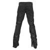 Men Gothic Denim Pant Rock Star Bondage Silk Pant Girdle Pants